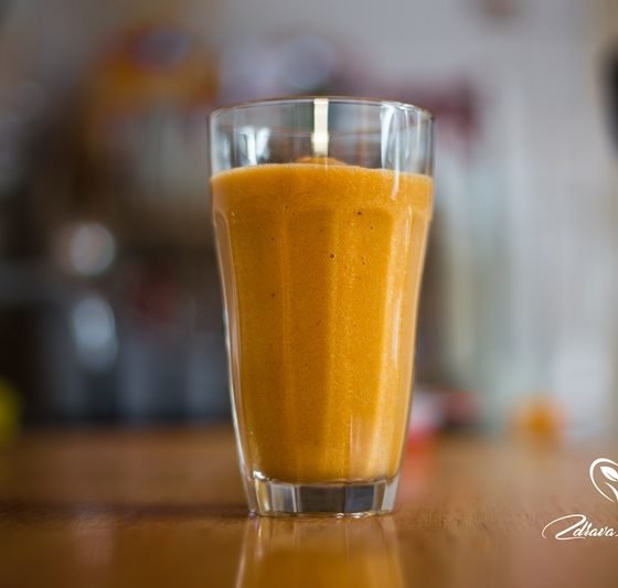 Orange smoothie od mrkve, narandže i banane - Zdrava Alternativa - zdravaalternativa.online